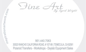 ingrid wright business card back