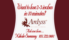 Ardyss Business Card Front Design